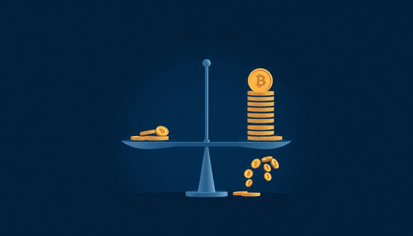 Leverage balance - higher leverage means higher liquidation risk